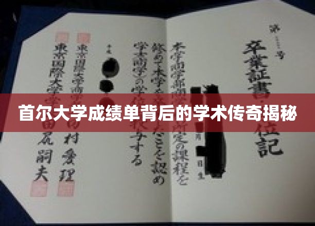 揭秘首尔大学成绩单背后的学术传奇