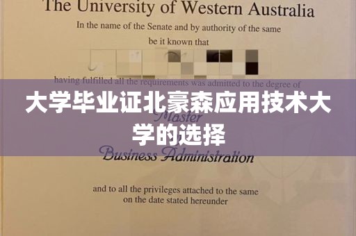 大学毕业证北豪森应用技术大学的选择