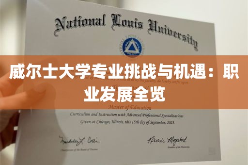 威尔士大学专业挑战与机遇：职业发展全览