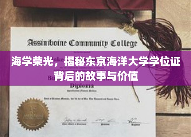 海学荣光，一探东京海洋大学学位证背后的故事与价值