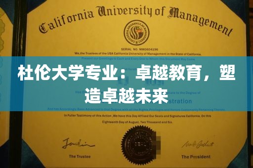 杜伦大学专业：卓越教育，塑造卓越未来