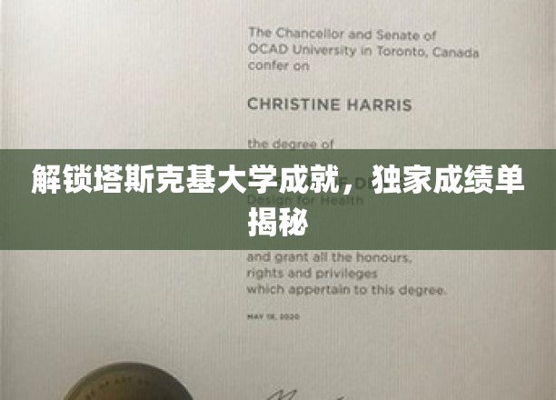 解锁塔斯克基大学成就，独家成绩单揭秘