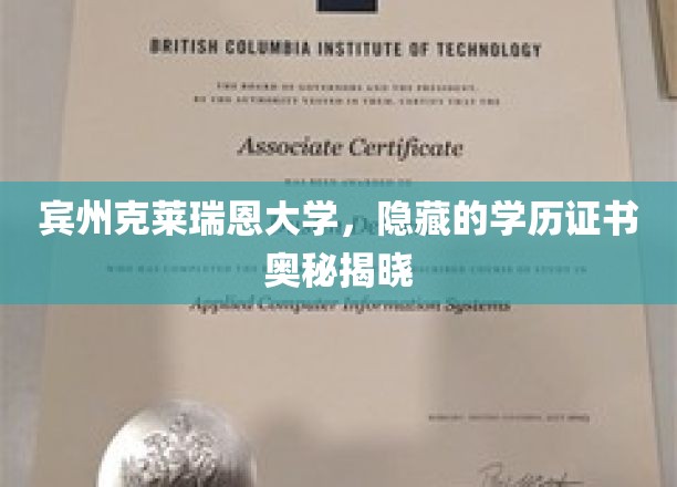 宾州克莱瑞恩大学，探寻学历证书背后的神秘面纱