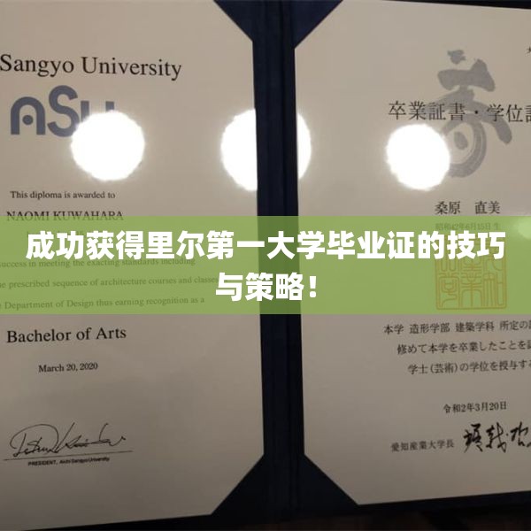 成功获得里尔第一大学毕业证的技巧与策略！