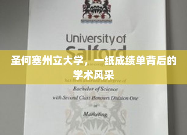 圣何塞州立大学，一纸成绩单背后的学术风采