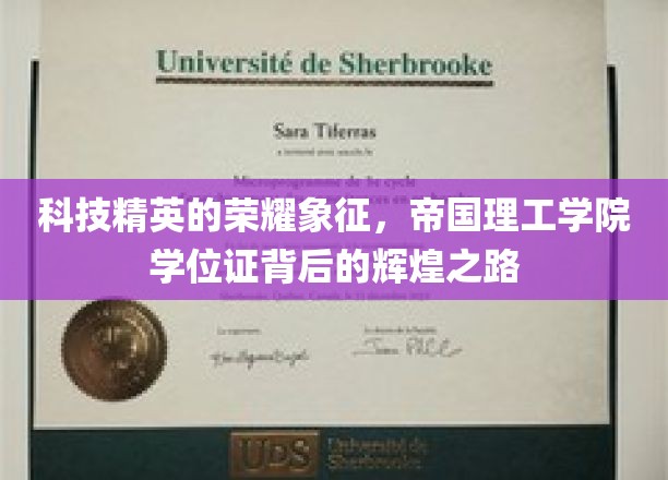 帝国荣耀，揭秘帝国理工学院学位证的传奇诞生记