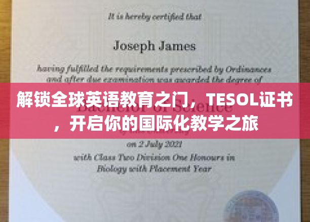 跨越国界，TESOL证书助你踏上英语教育国际舞台