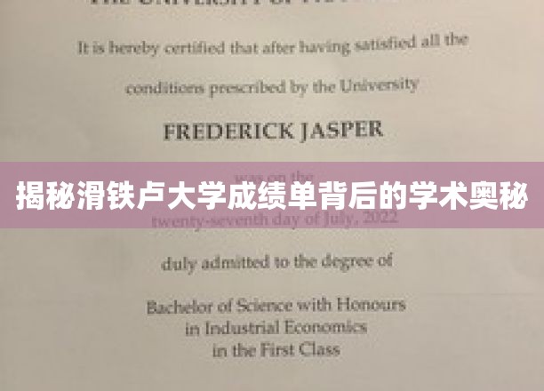 揭秘滑铁卢大学成绩单背后的学术奥秘