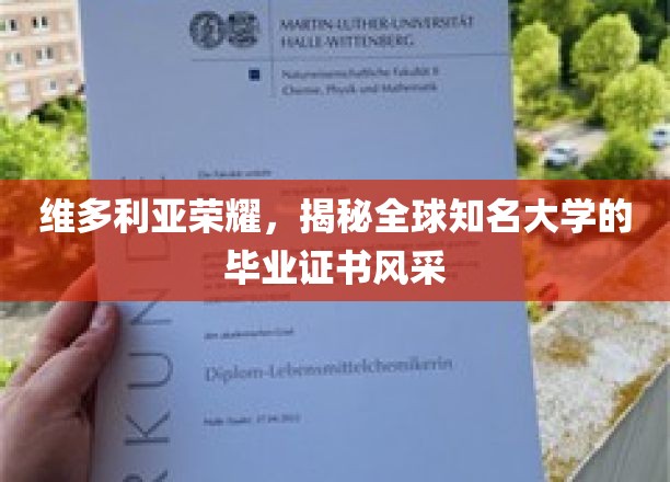 世界名校证书风采大赏，维多利亚荣耀下的学术荣耀瞬间
