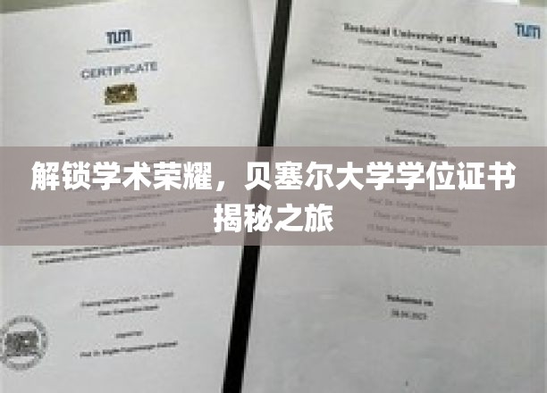 解锁学术荣耀，贝塞尔大学学位证书揭秘之旅