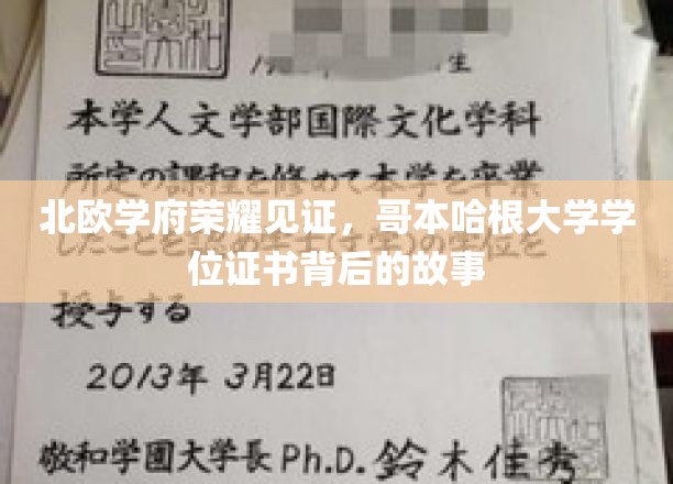北欧学府荣耀见证，哥本哈根大学学位证书背后的故事
