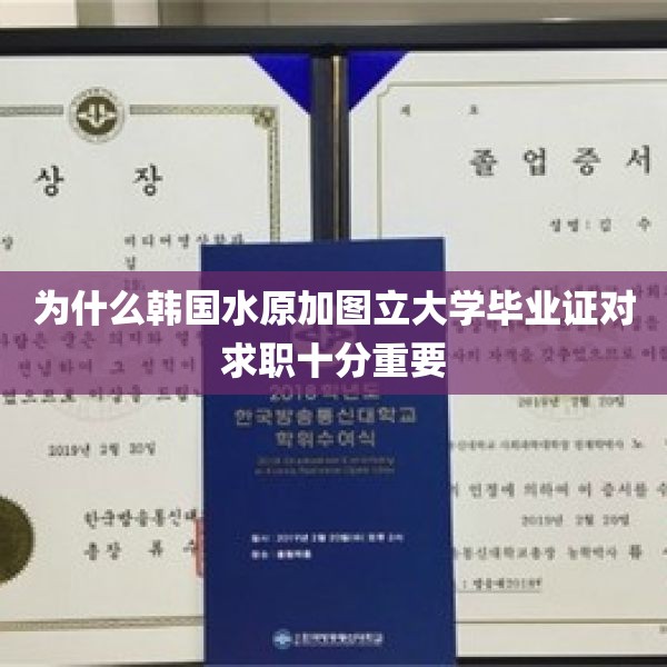 为什么韩国水原加图立大学毕业证对求职十分重要