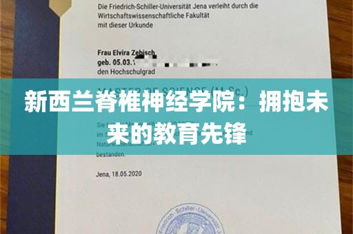 新西兰脊椎神经学院：拥抱未来的教育先锋