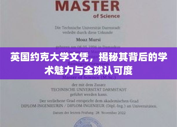 英国约克大学学位揭秘，跨越国界的学术光芒与全球赞誉