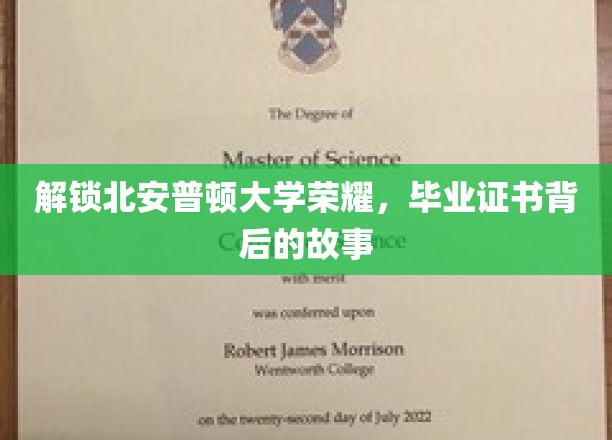 北安普顿大学荣耀揭秘，毕业证书背后的非凡旅程