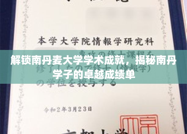 解锁南丹麦大学学术成就，揭秘南丹学子的卓越成绩单