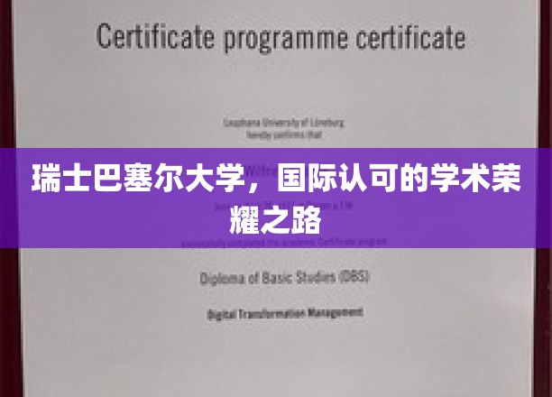 探索瑞士巴塞尔大学，世界级学术殿堂的荣耀轨迹