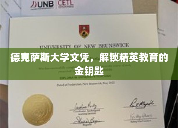 德克萨斯大学文凭，开启精英之路的璀璨钥匙