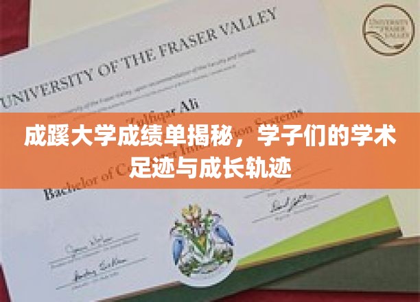 揭秘成蹊大学成绩单，见证学子学术足迹与成长轨迹