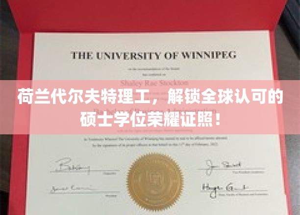 解锁国际认可，荷兰代尔夫特理工硕士证照新篇章！