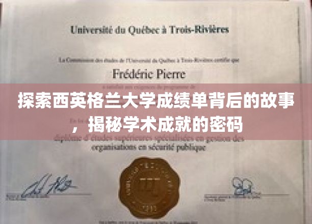 解锁西英格兰大学成绩单的奥秘，探寻学术辉煌的隐藏线索