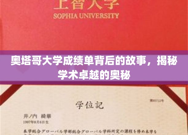 奥塔哥大学成绩单背后的故事，揭秘学术卓越的奥秘