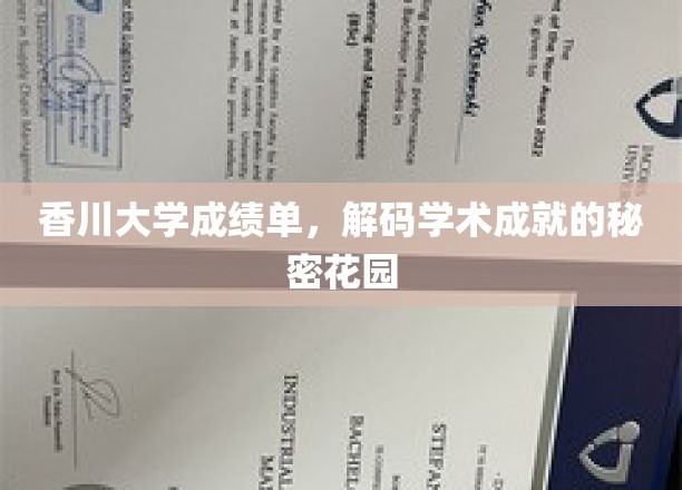 解码香川大学成绩单，探寻学术成就的隐秘花园