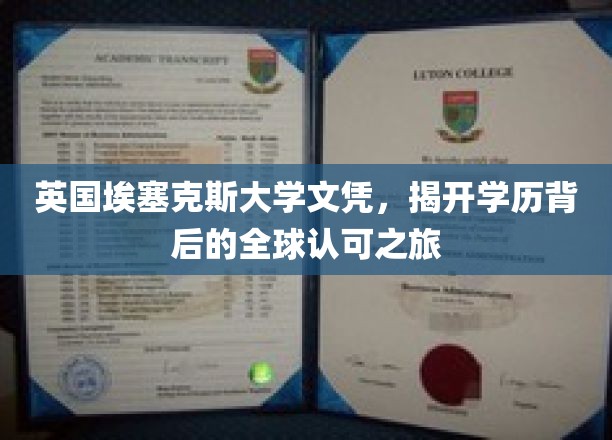 英国埃塞克斯大学文凭，开启学历背后的全球认可之旅