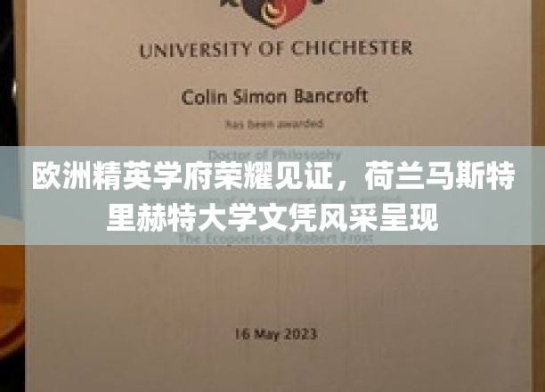 荷兰马斯特里赫特大学荣耀绽放，欧洲精英学府的卓越文凭风采大揭秘