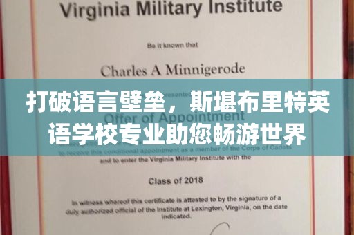 打破语言壁垒，斯堪布里特英语学校专业助您畅游世界