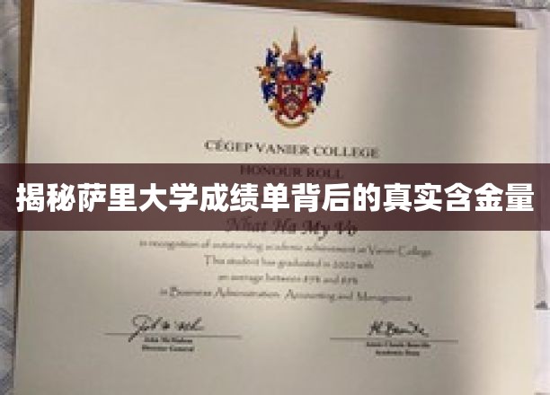 萨里大学成绩单揭秘，探究其教育价值的真实面貌