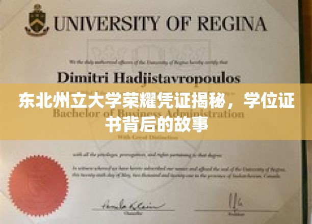 东北州立大学荣耀凭证揭秘：学位证书背后的故事