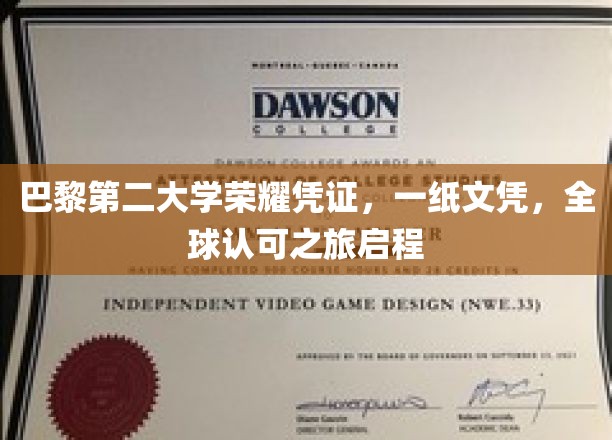巴黎第二大学文凭闪耀全球，开启国际化教育新篇章