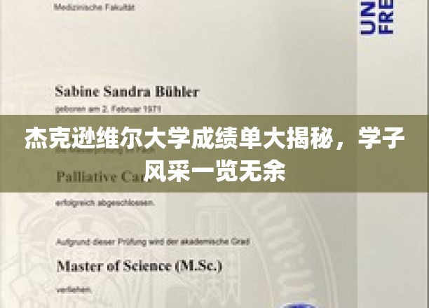 杰克逊维尔大学成绩单大揭秘，学子风采一览无余