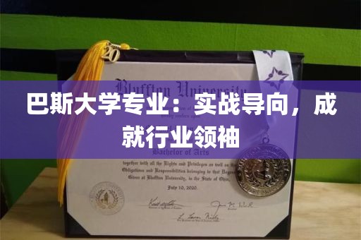 巴斯大学专业：实战导向，成就行业领袖