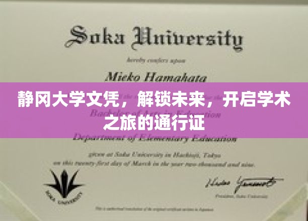 静冈大学文凭，开启梦想之门，引领学术探索之旅