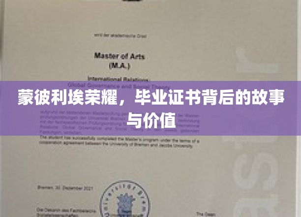 蒙彼利埃荣耀，毕业证书背后的故事与价值