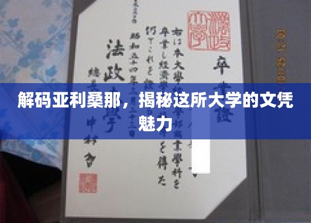 探寻亚利桑那大学的文凭之谜，教育之光下的独特魅力