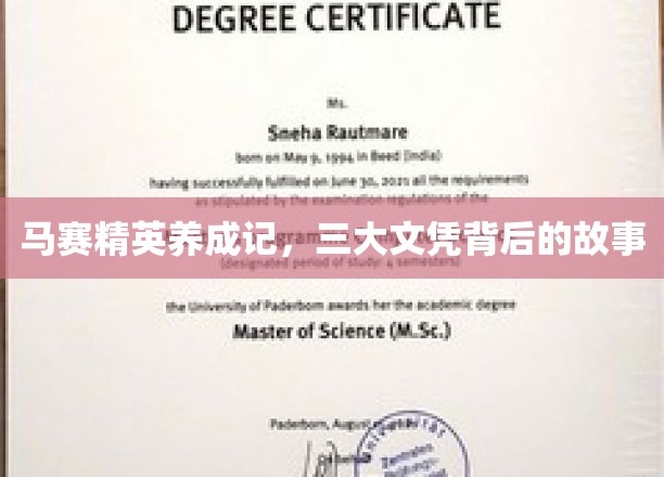 马赛精英养成秘籍，揭秘三大文凭背后的传奇历程