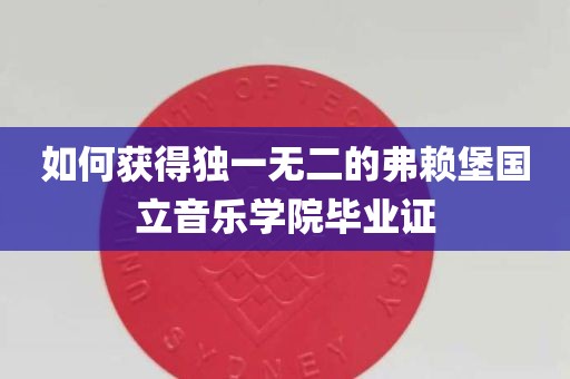 如何获得独一无二的弗赖堡国立音乐学院毕业证