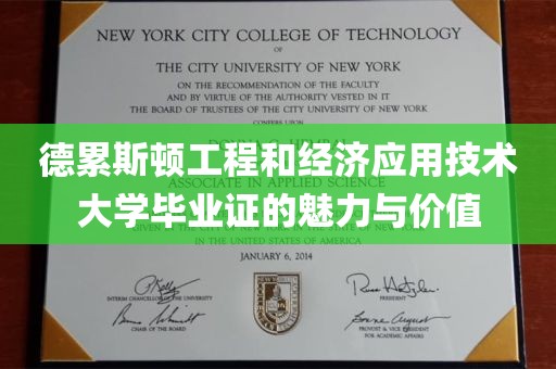 德累斯顿工程和经济应用技术大学毕业证的魅力与价值