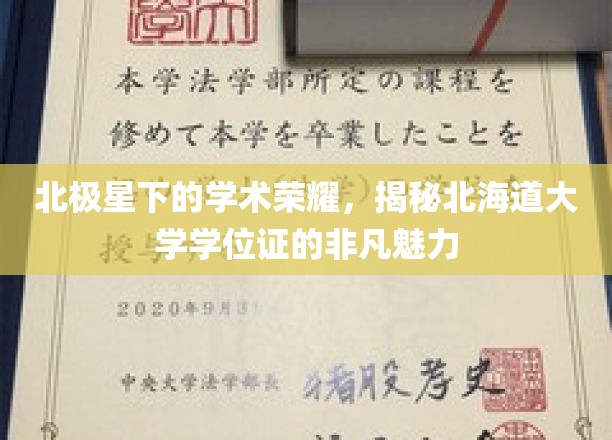 北极星下的学术荣耀，探寻北海道大学学位证的独特魅力