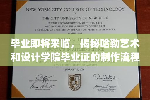 毕业即将来临，揭秘哈勒艺术和设计学院毕业证的制作流程