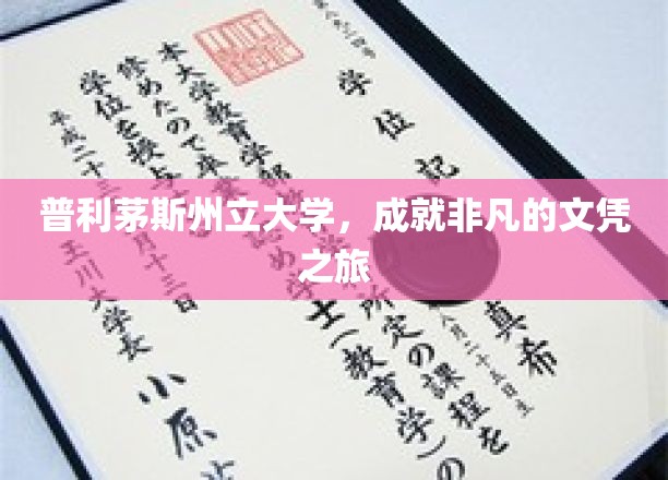 探索普利茅斯州立大学，非凡成就背后的文凭传奇之旅
