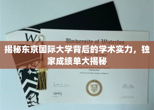 揭开东京国际大学学术底蕴的神秘面纱，独家成绩单深度剖析