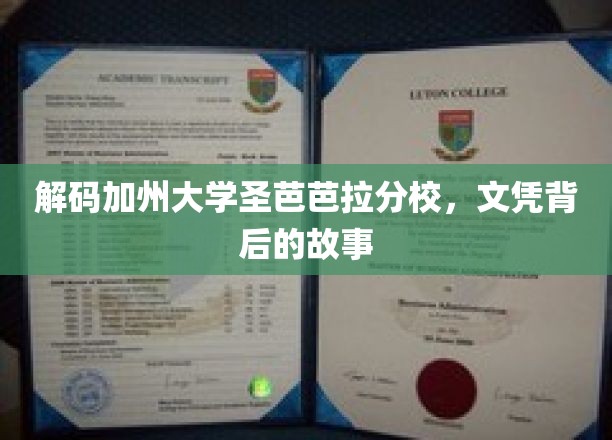 探寻加州圣芭芭拉分校，文凭背后的璀璨传奇