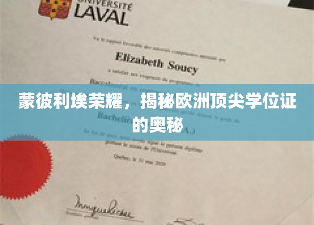 蒙彼利埃荣耀，一探欧洲顶尖学位证的奥秘