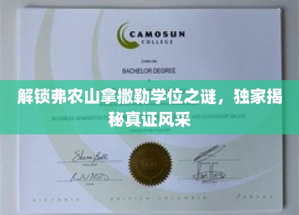 探秘弗农山拿撒勒学位传奇，揭秘学位背后的真实风采
