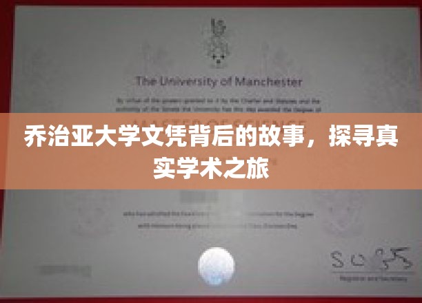 揭开乔治亚大学文凭背后的传奇，一场真实的学术探险之旅