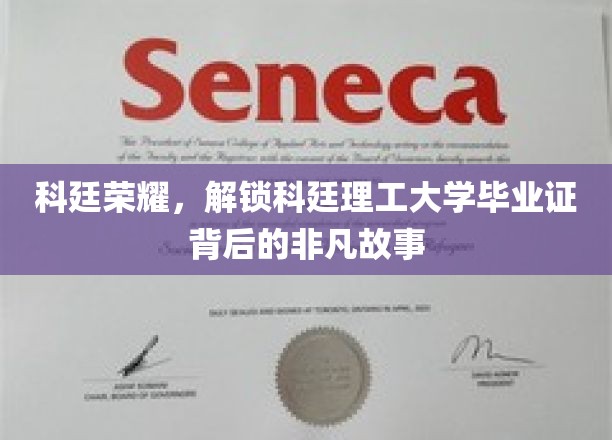 科廷荣耀之谜，一纸毕业证背后的传奇征程